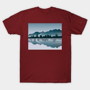 awesome lake scenery T-Shirt